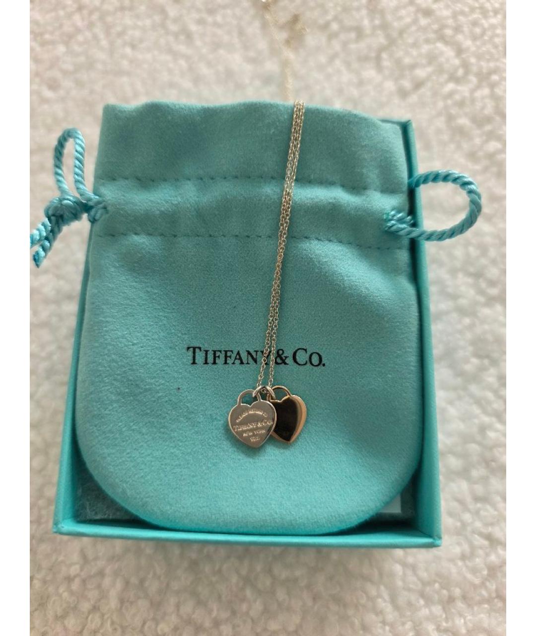 TIFFANY&CO Серебряное серебряное колье, фото 5