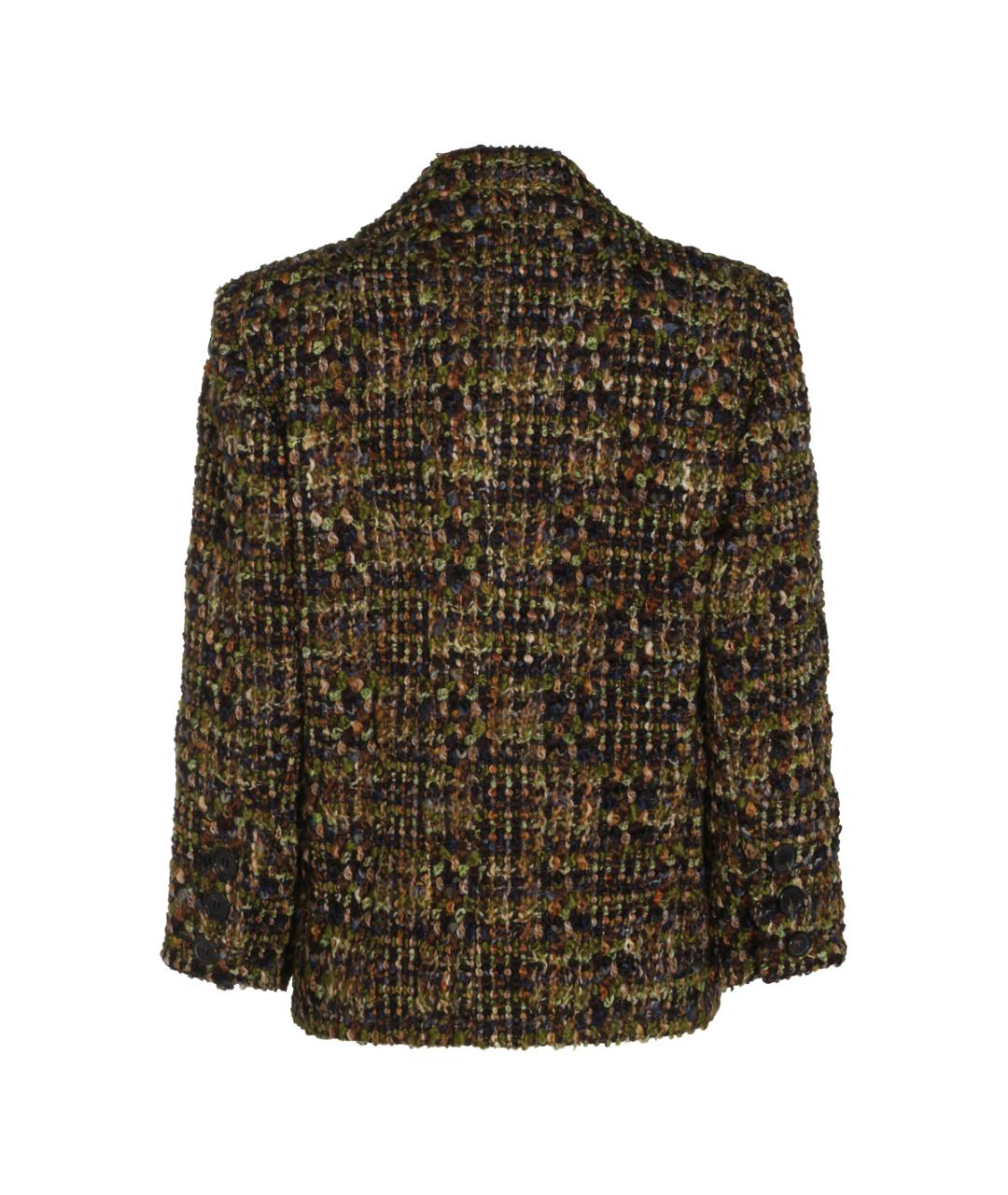 SAINT LAURENT Мульти шерстяная куртка, фото 2
