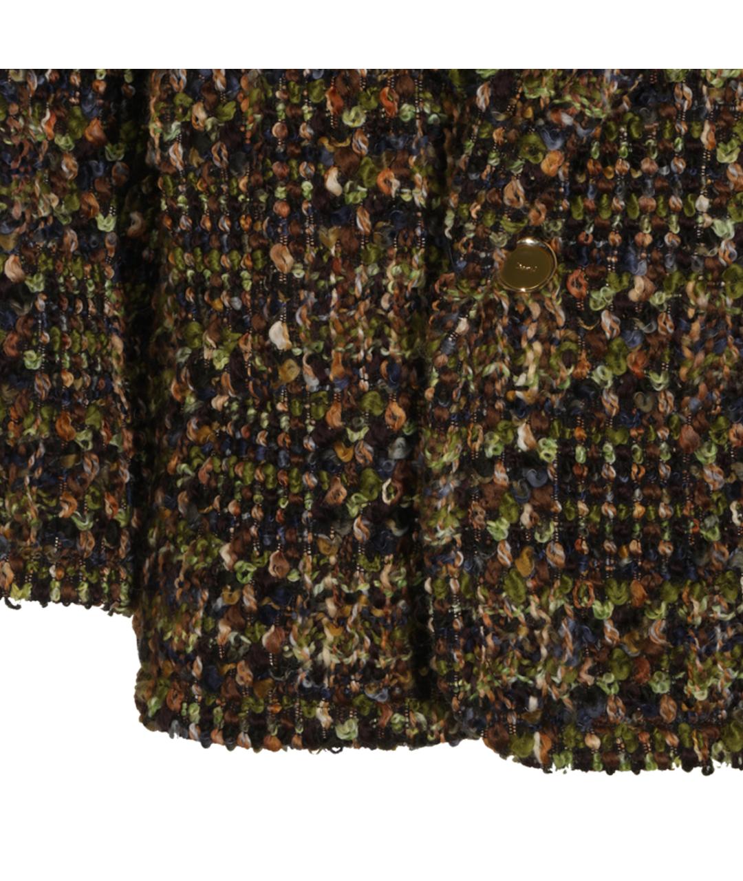 SAINT LAURENT Мульти шерстяная куртка, фото 3