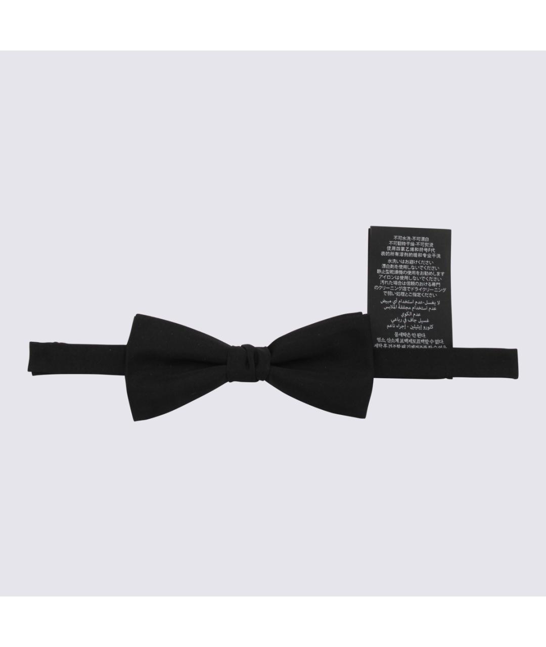 SAINT LAURENT Черная шелковая бабочка, фото 3