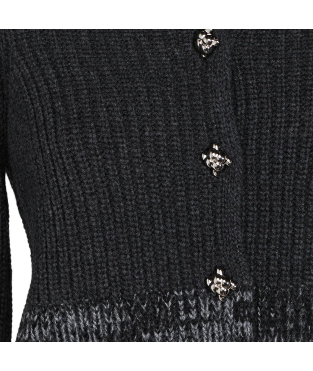 BOTTEGA VENETA Серый кашемировый джемпер / свитер, фото 3
