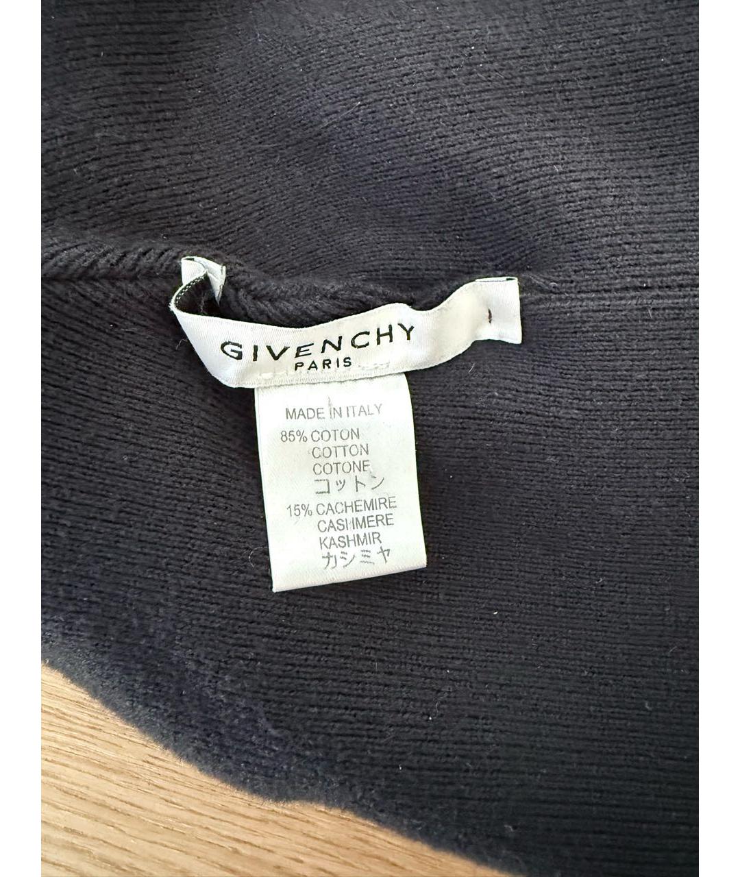 GIVENCHY Черная хлопковая шапка, фото 2