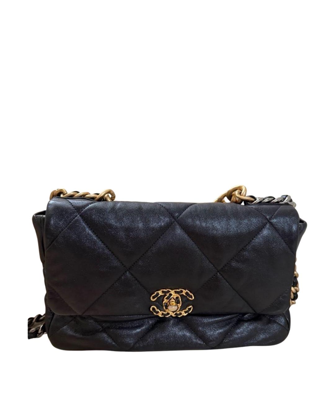 CHANEL Черная кожаная сумка тоут, фото 1