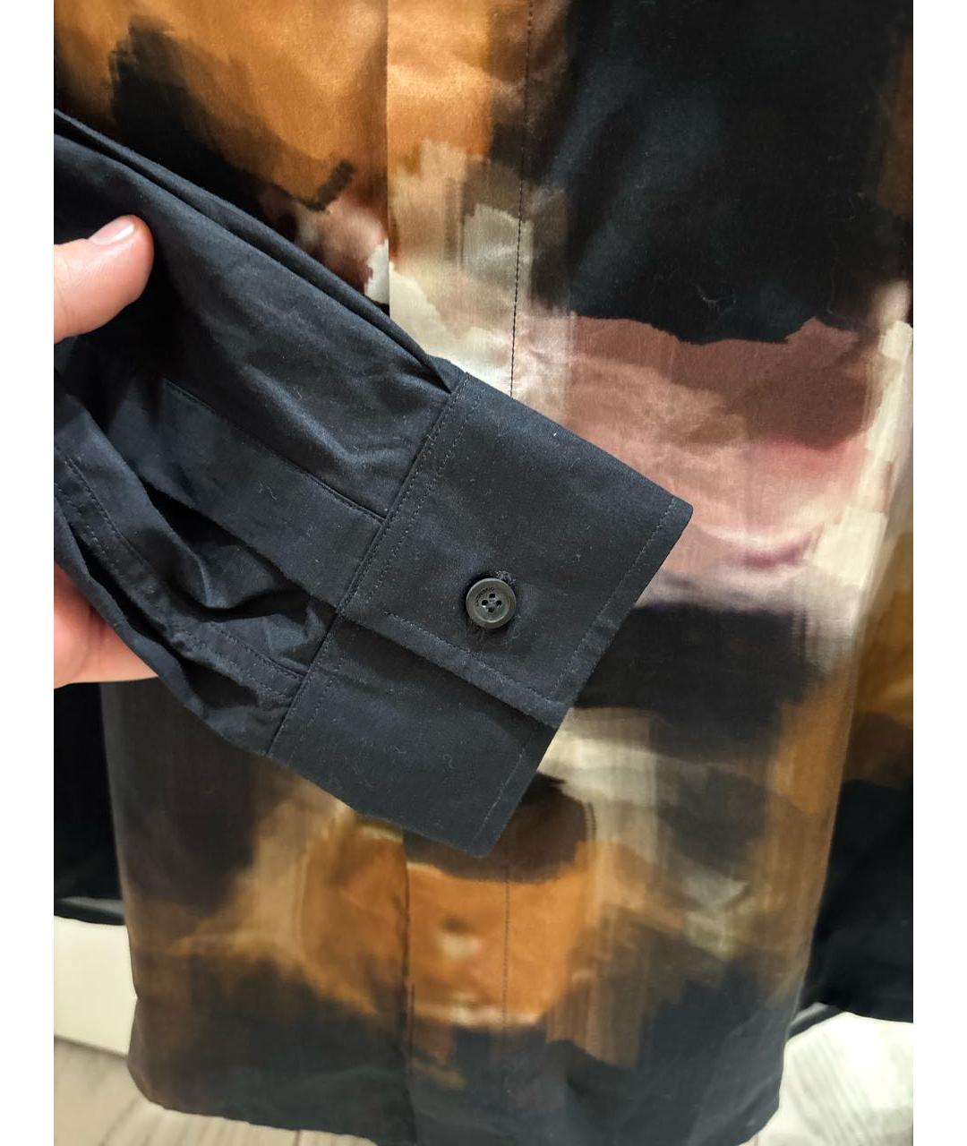 GIVENCHY Черная хлопковая кэжуал рубашка, фото 4