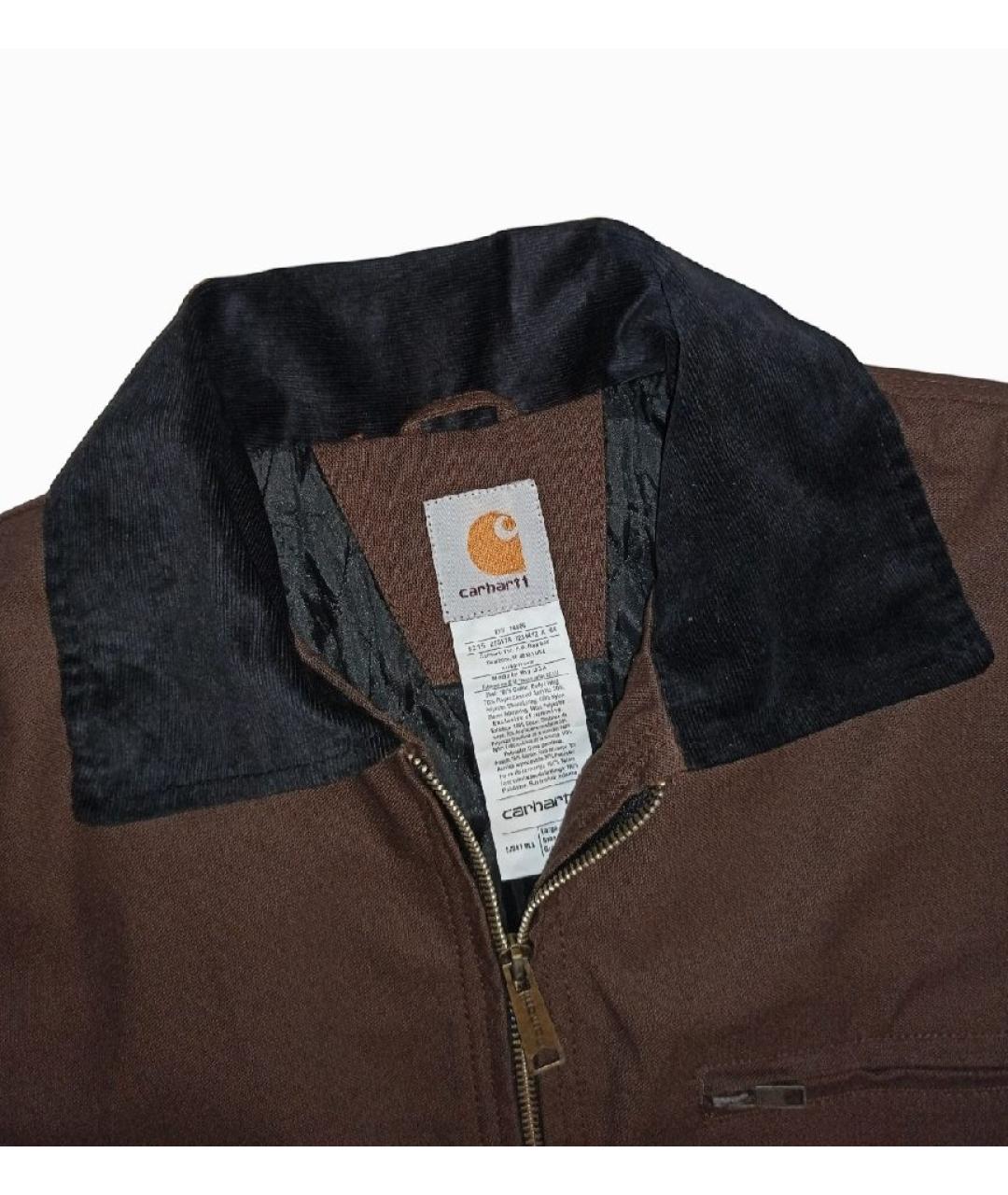 CARHARTT Коричневая хлопковая куртка, фото 5