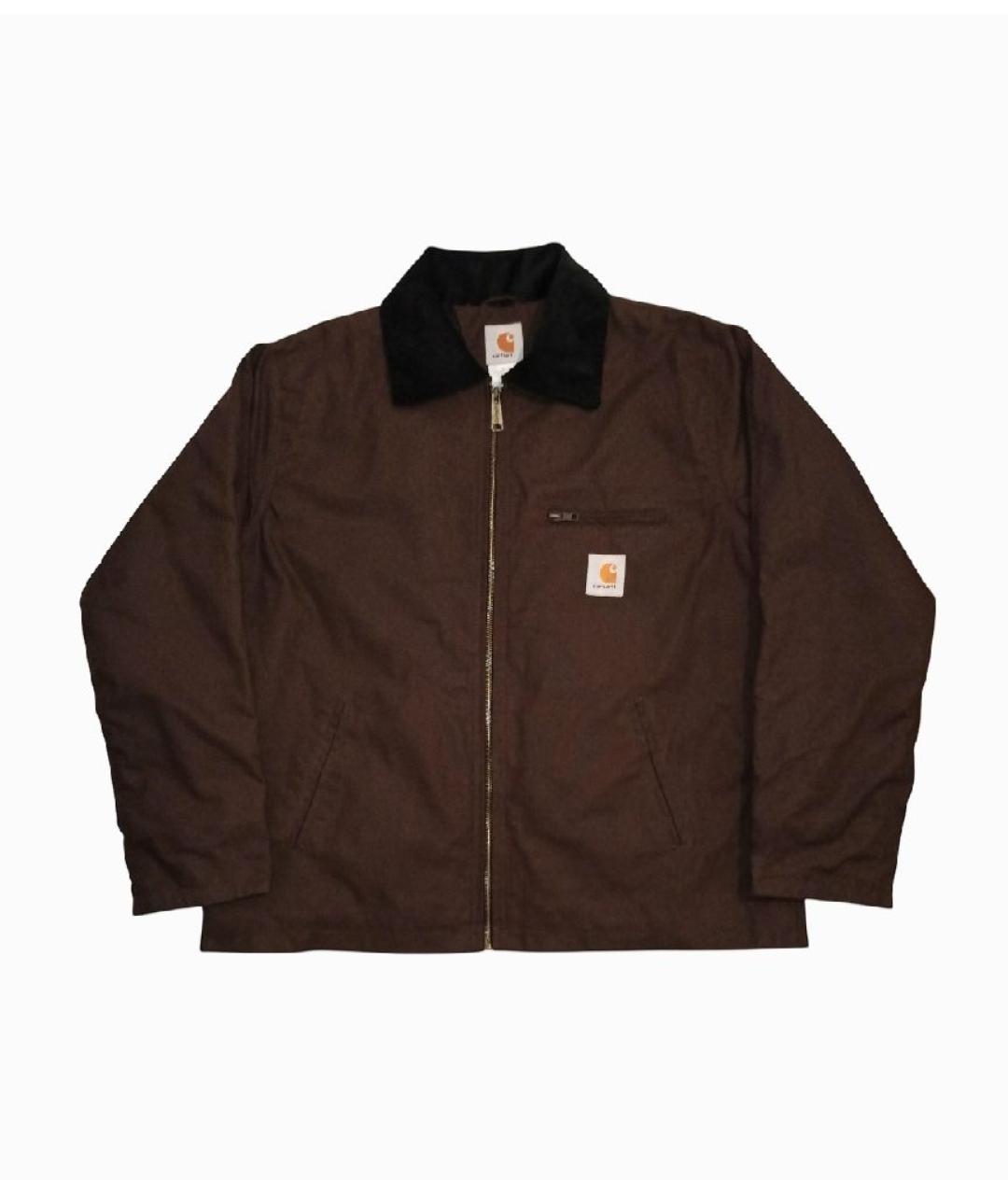 CARHARTT Коричневая хлопковая куртка, фото 10