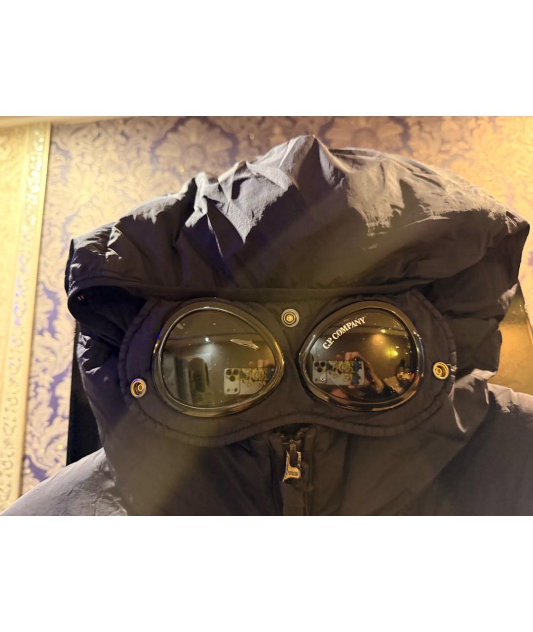 CP COMPANY Темно-синяя нейлоновая куртка, фото 5