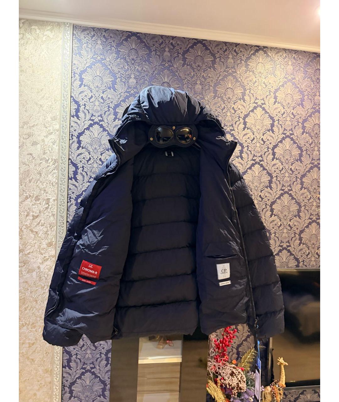 CP COMPANY Темно-синяя нейлоновая куртка, фото 2