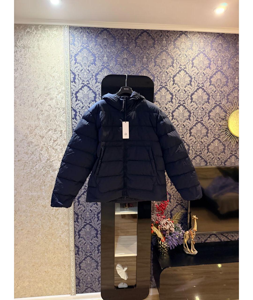CP COMPANY Темно-синяя нейлоновая куртка, фото 3