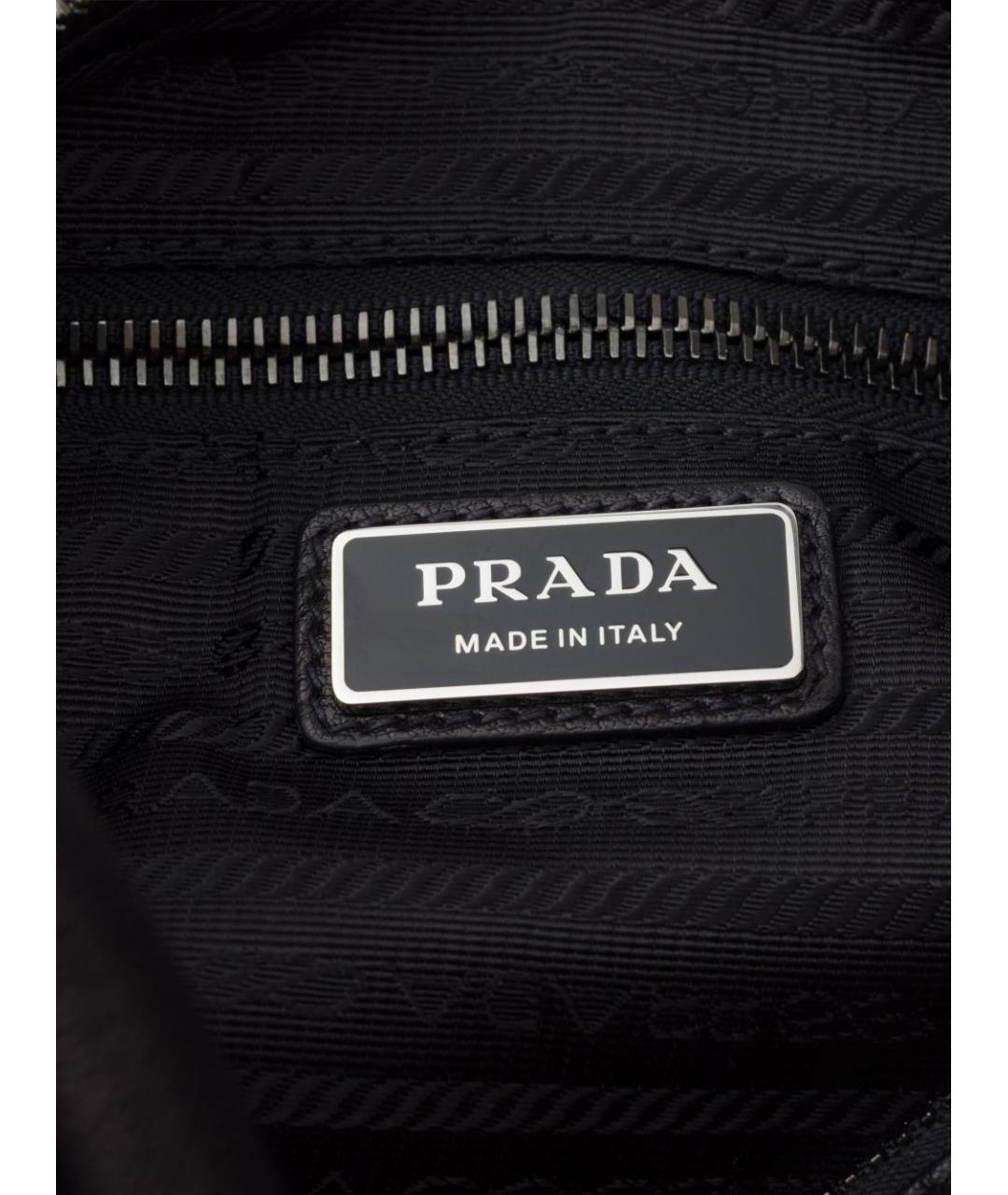 PRADA Кожаная сумка на плечо, фото 6