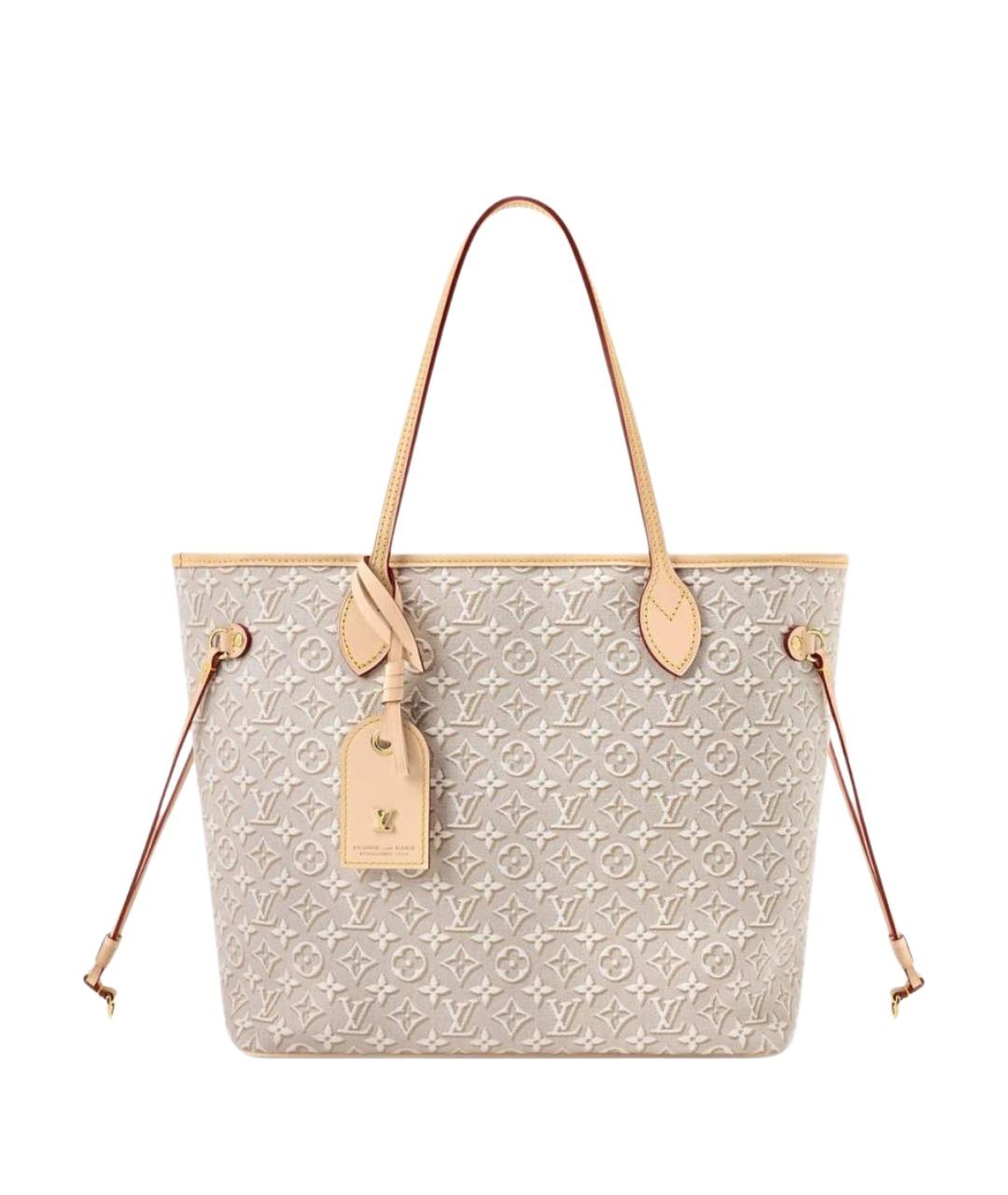 LOUIS VUITTON Бежевая сумка тоут, фото 1
