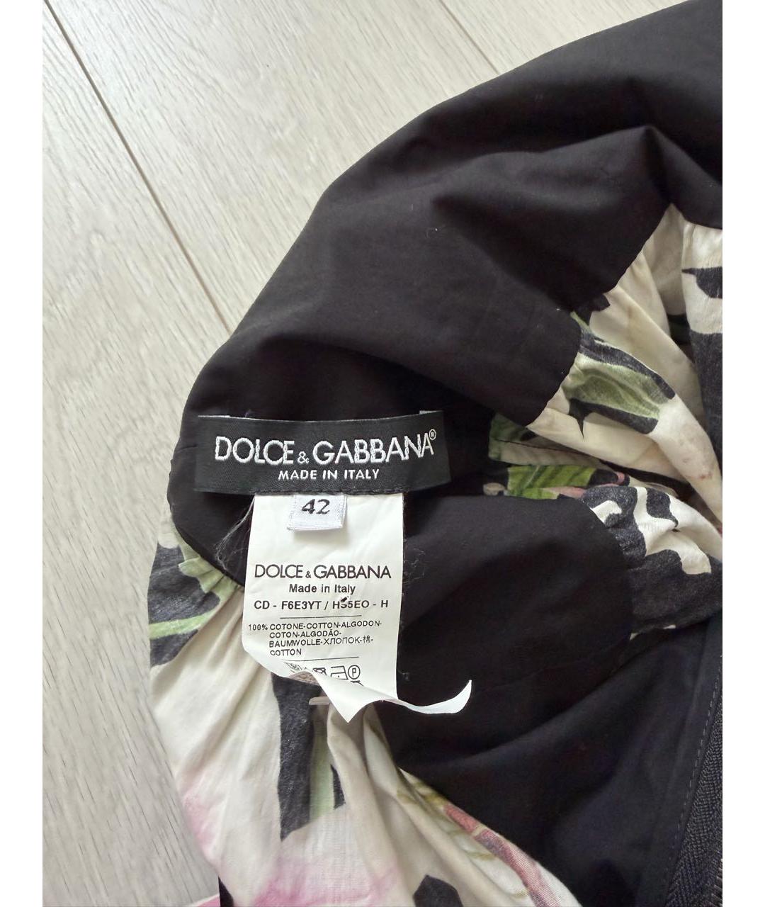 DOLCE&GABBANA Хлопковое платье, фото 3
