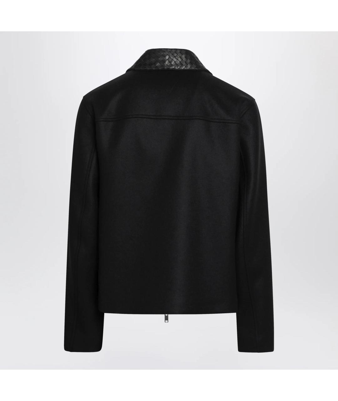 BOTTEGA VENETA Черная шерстяная куртка, фото 2