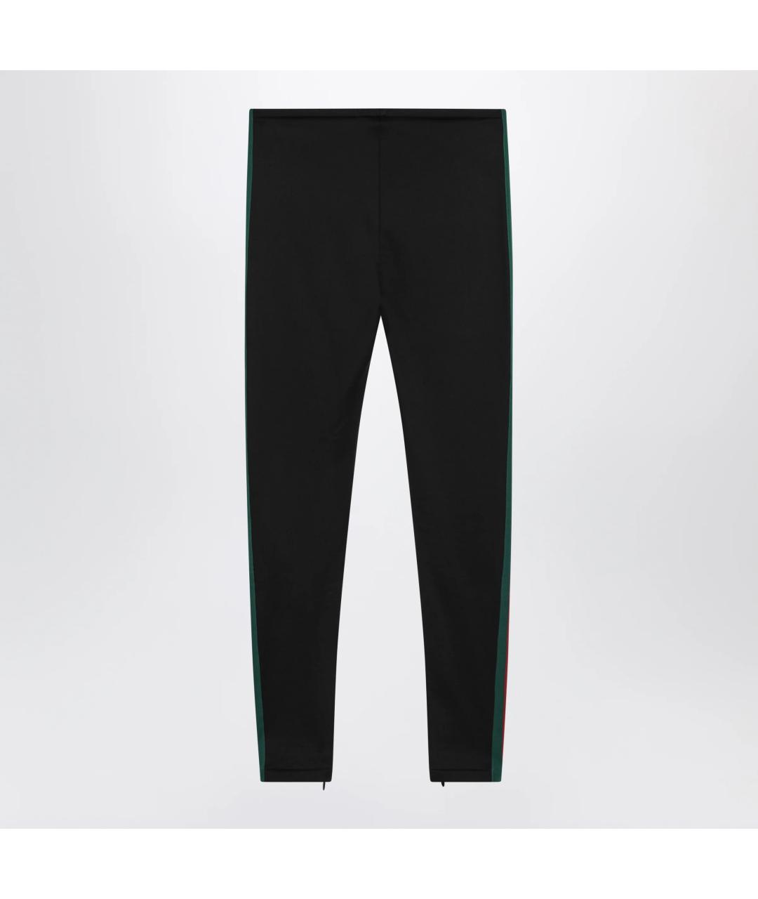 GUCCI Черные хлопковые леггинсы и велосипедки, фото 2