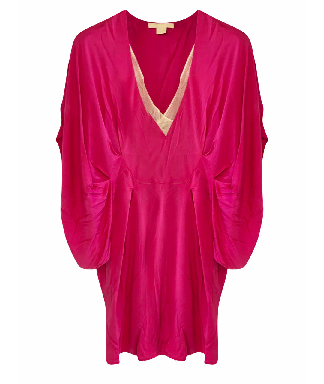 ANTONIO BERARDI Розовое вискозное платье, фото 1