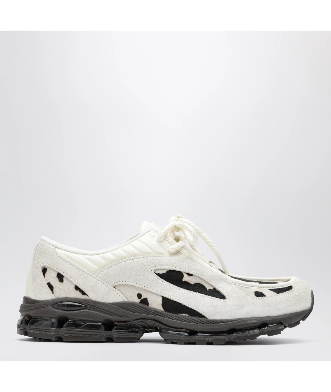 NEW BALANCE Белые замшевые низкие кроссовки / кеды, фото 3