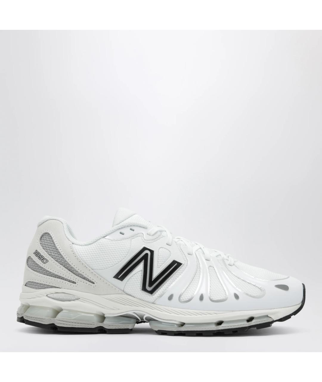 NEW BALANCE Белые синтетические низкие кроссовки / кеды, фото 3