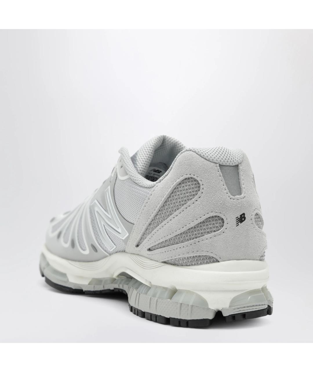 NEW BALANCE Серые синтетические низкие кроссовки / кеды, фото 2