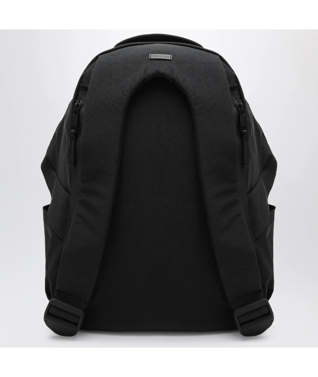 FEAR OF GOD ESSENTIALS Черный нейлоновый рюкзак, фото 2