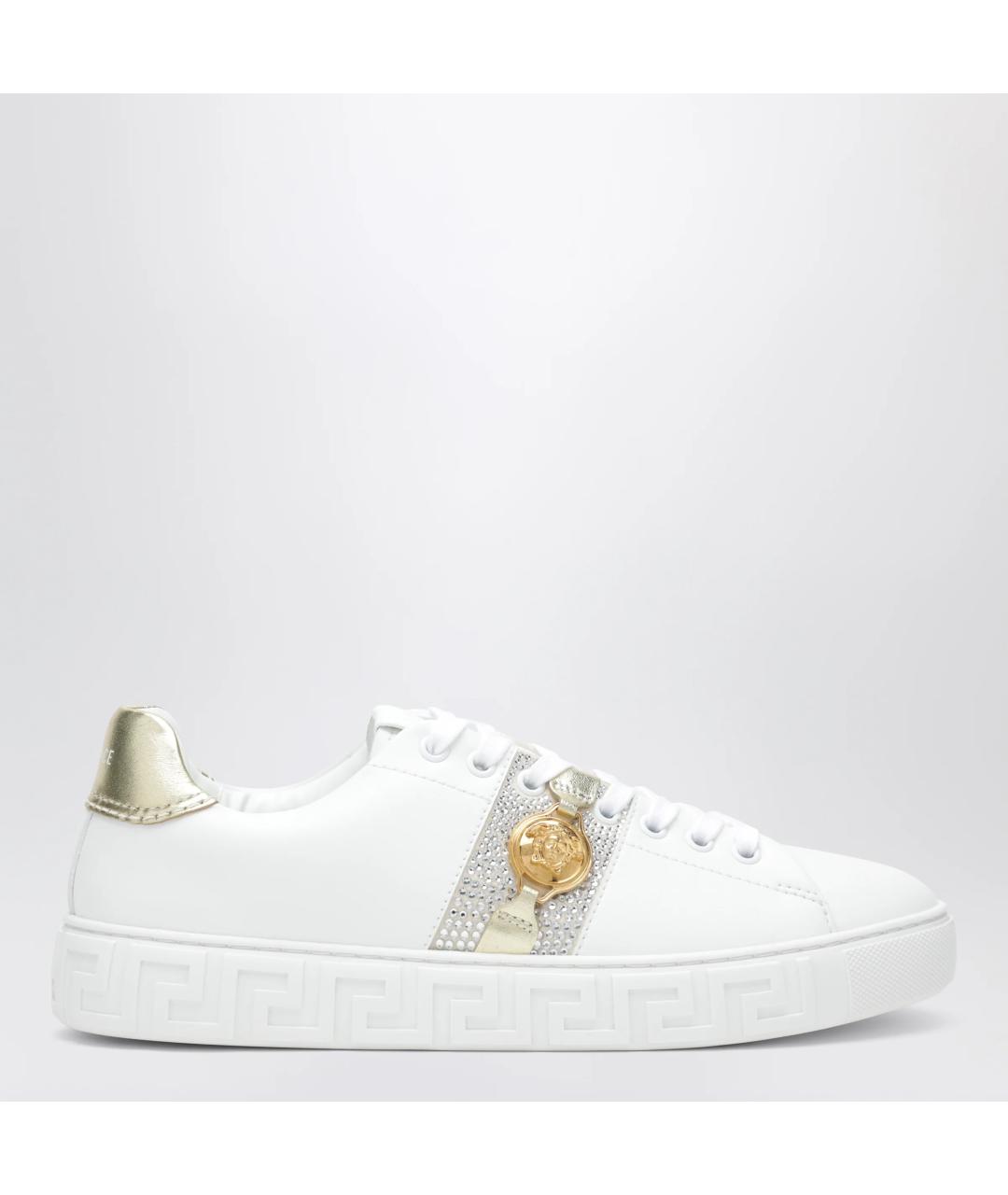VERSACE Белые кеды, фото 3