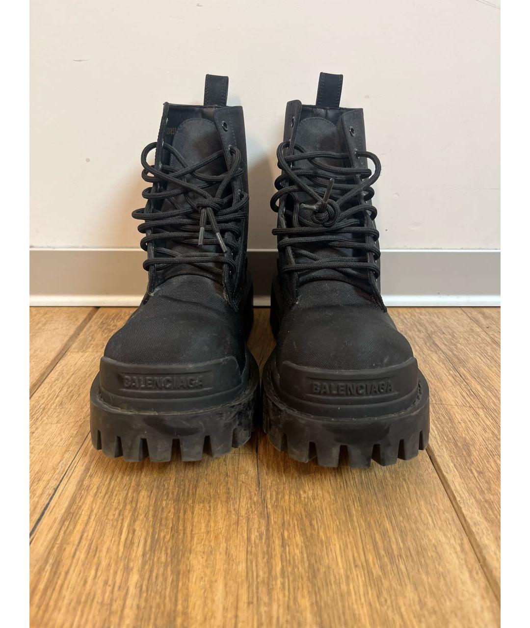 BALENCIAGA Черные ботинки, фото 2