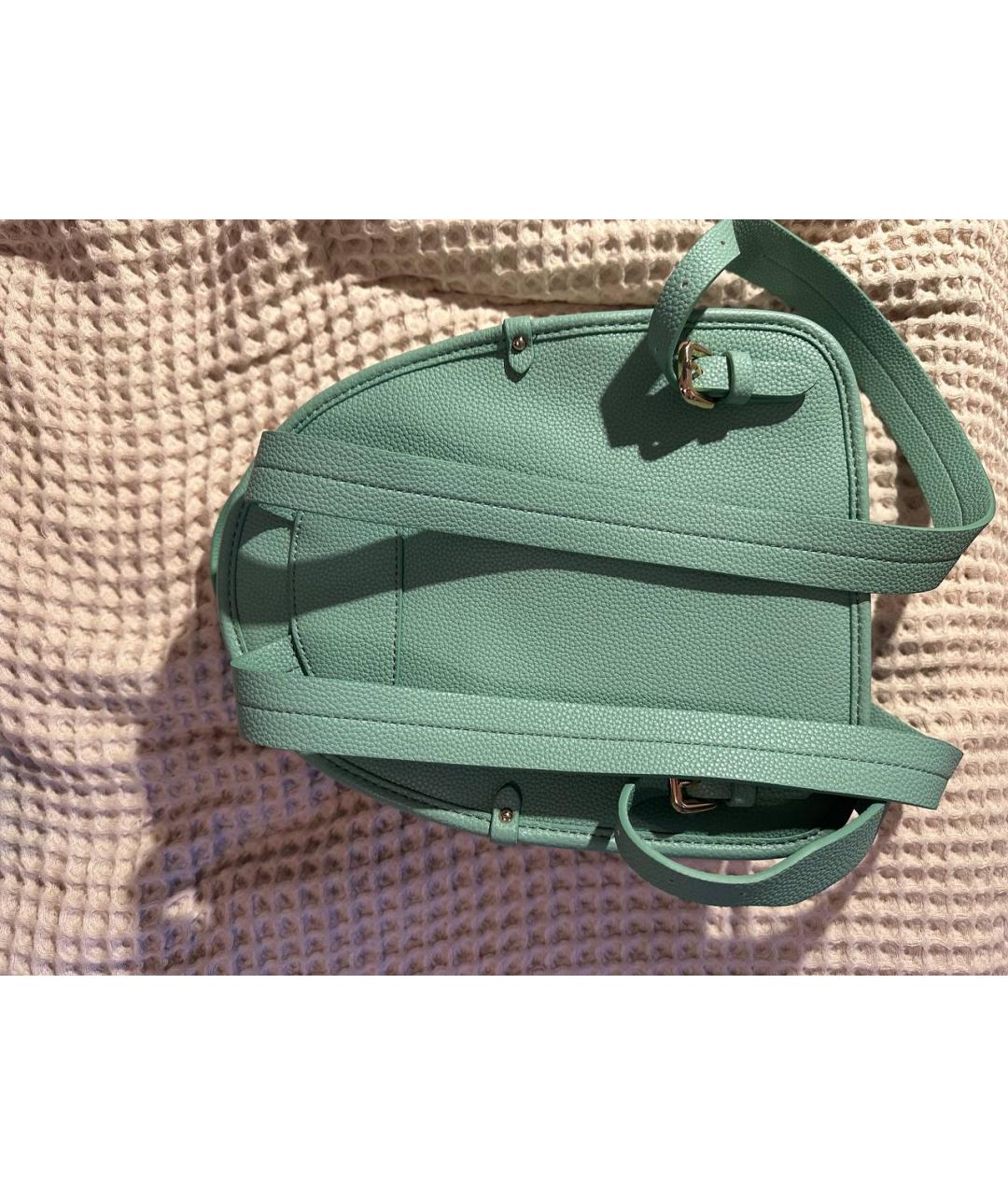 TRUSSARDI Бирюзовый рюкзак из искусственной кожи, фото 3