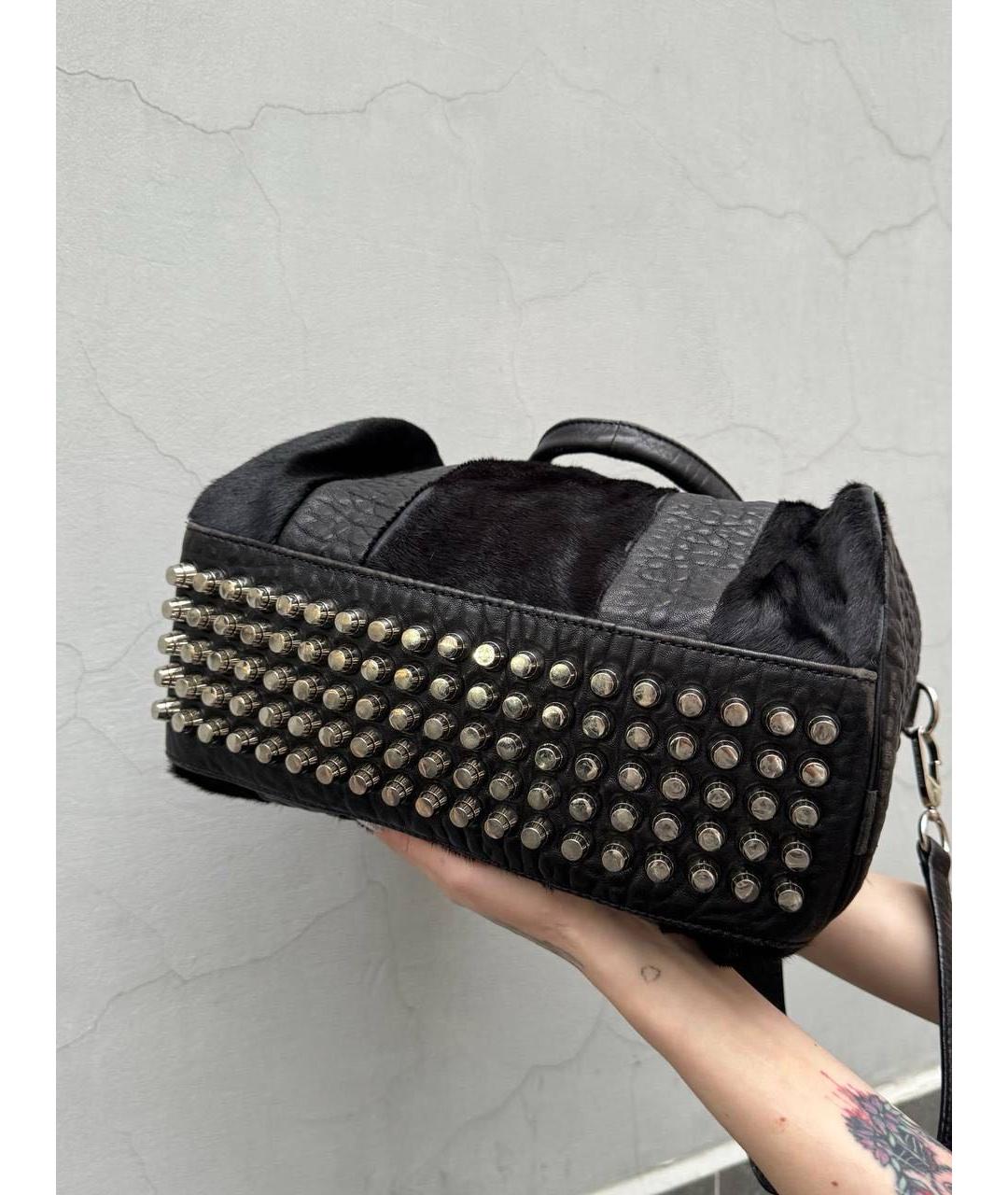 ALEXANDER WANG Черная сумка с короткими ручками, фото 3