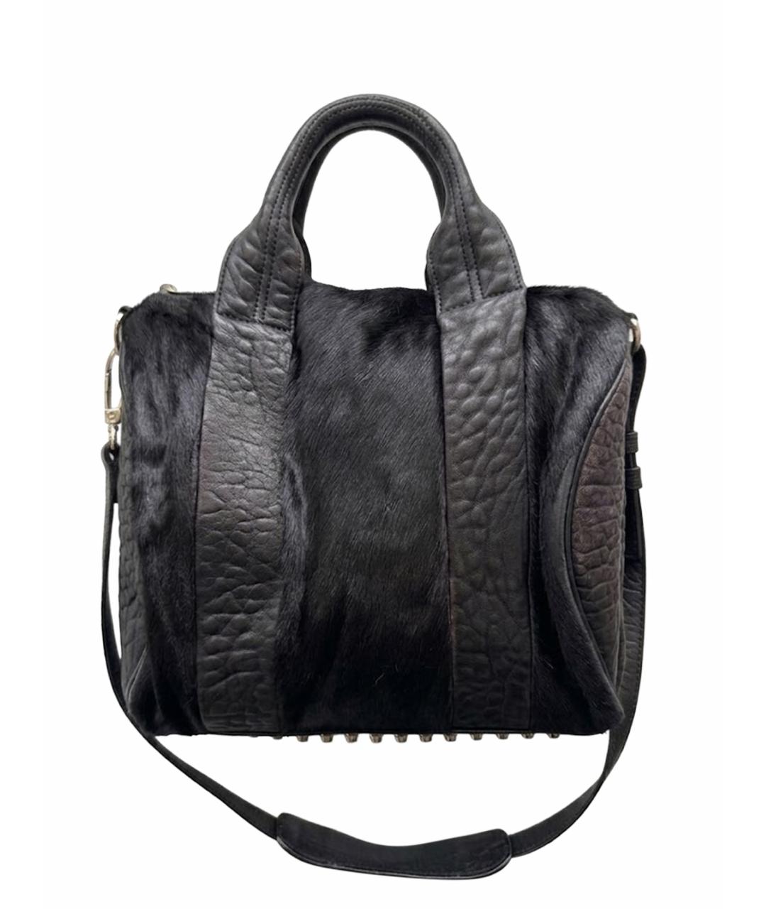 ALEXANDER WANG Черная сумка с короткими ручками, фото 1