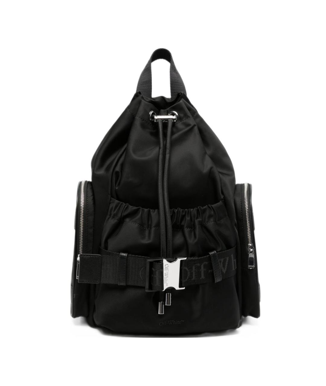 OFF-WHITE Черный синтетический рюкзак, фото 1