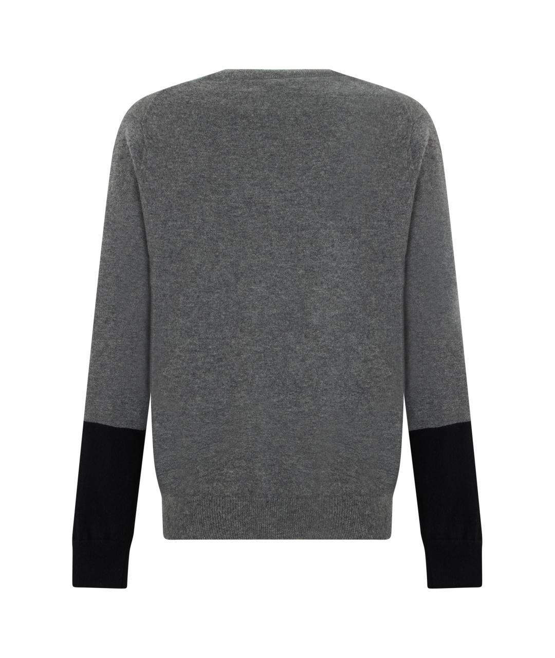 COMME DES GARÇONS SHIRT Серый шерстяной джемпер / свитер, фото 2