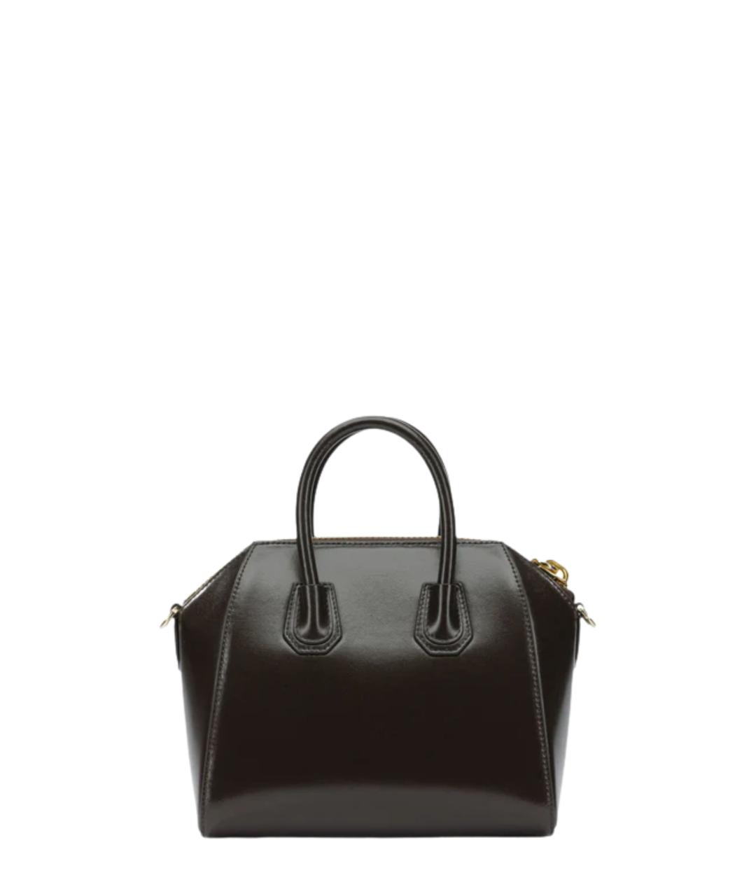 GIVENCHY Коричневая кожаная сумка тоут, фото 3