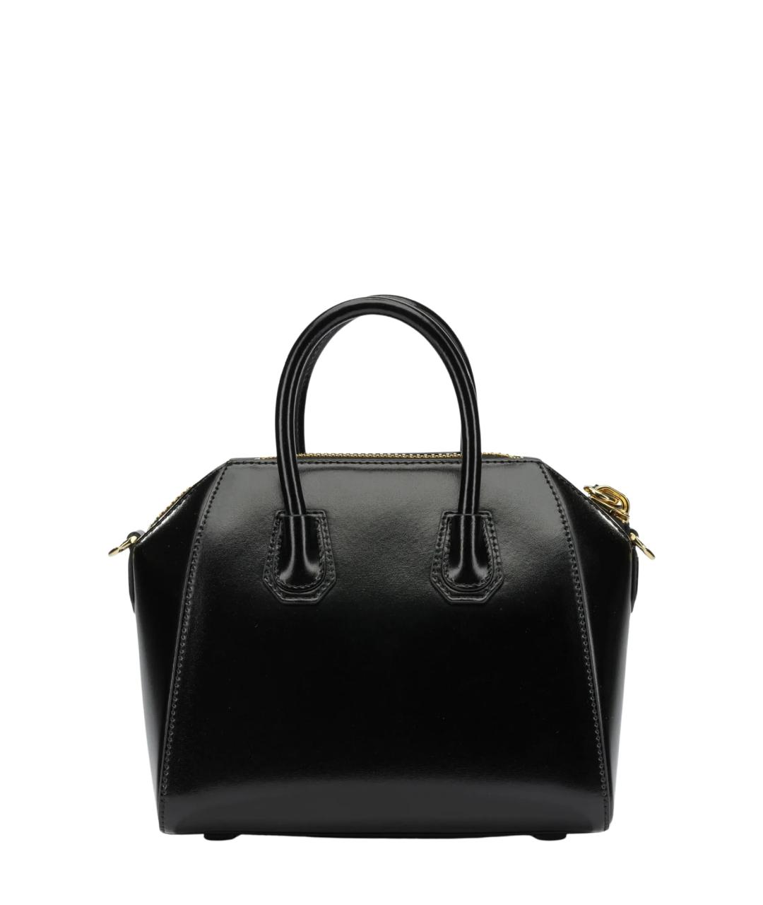 GIVENCHY Черная кожаная сумка тоут, фото 2