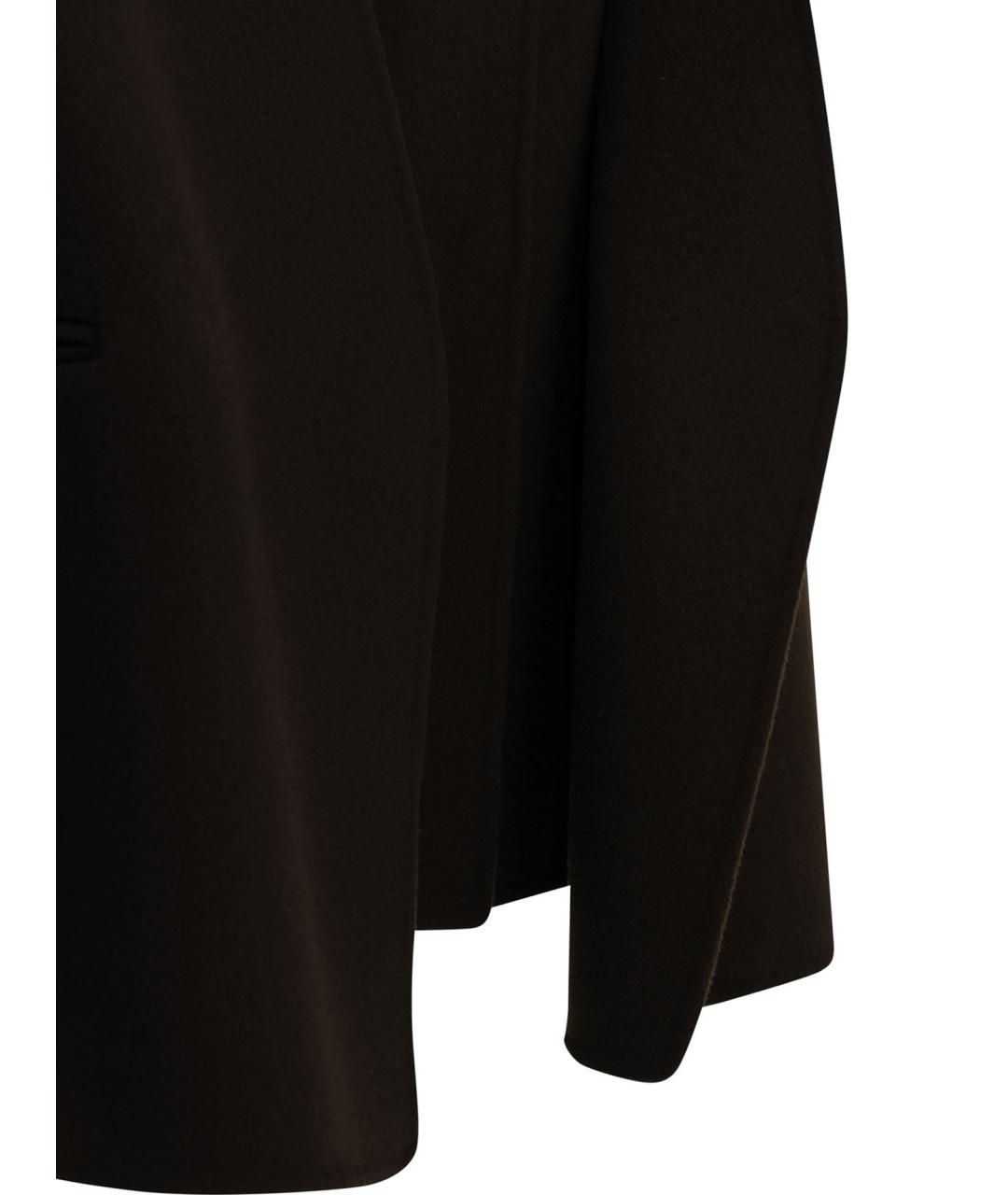SPORTMAX Коричневое шерстяное пальто, фото 4