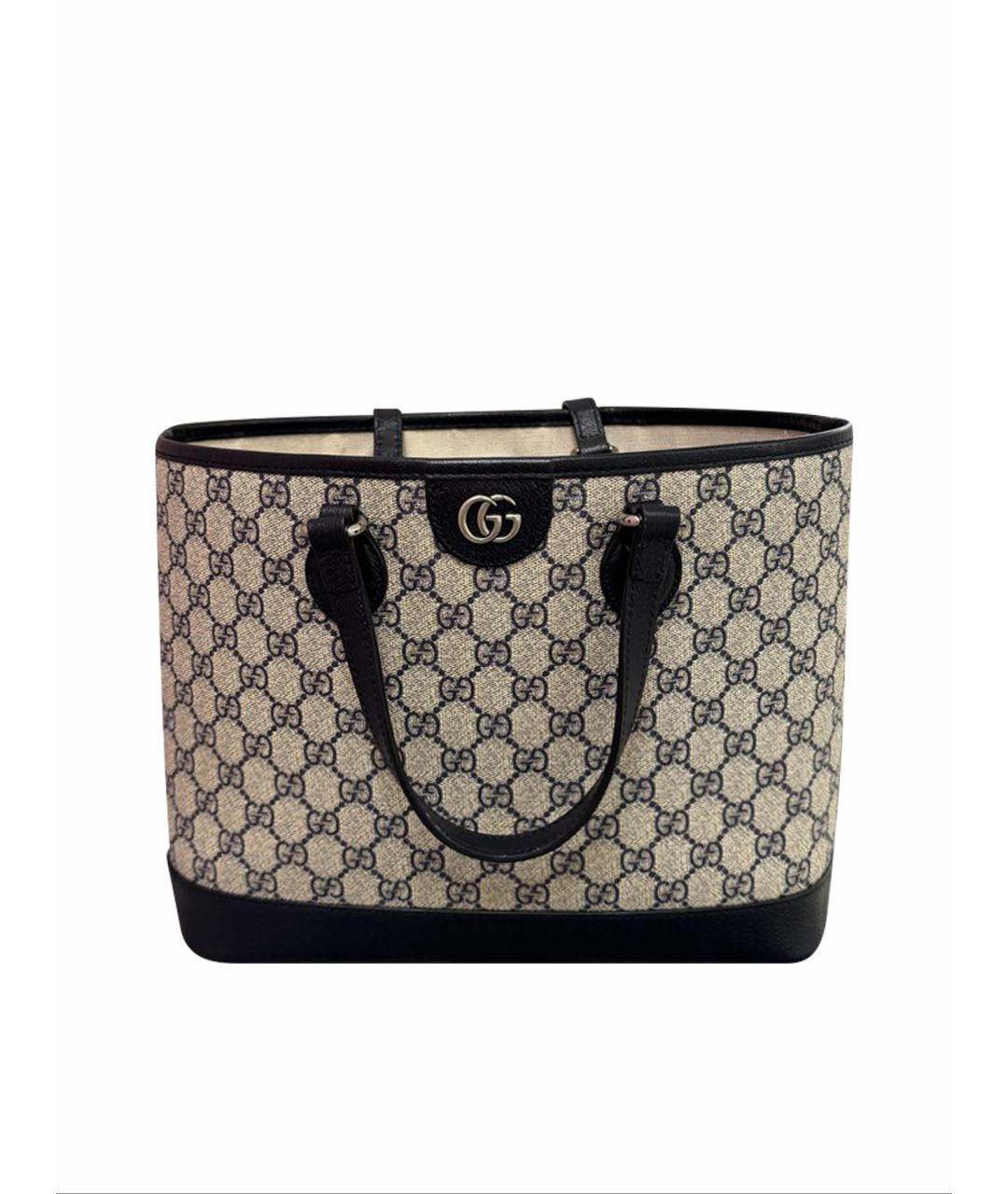 GUCCI Бежевая сумка тоут, фото 1