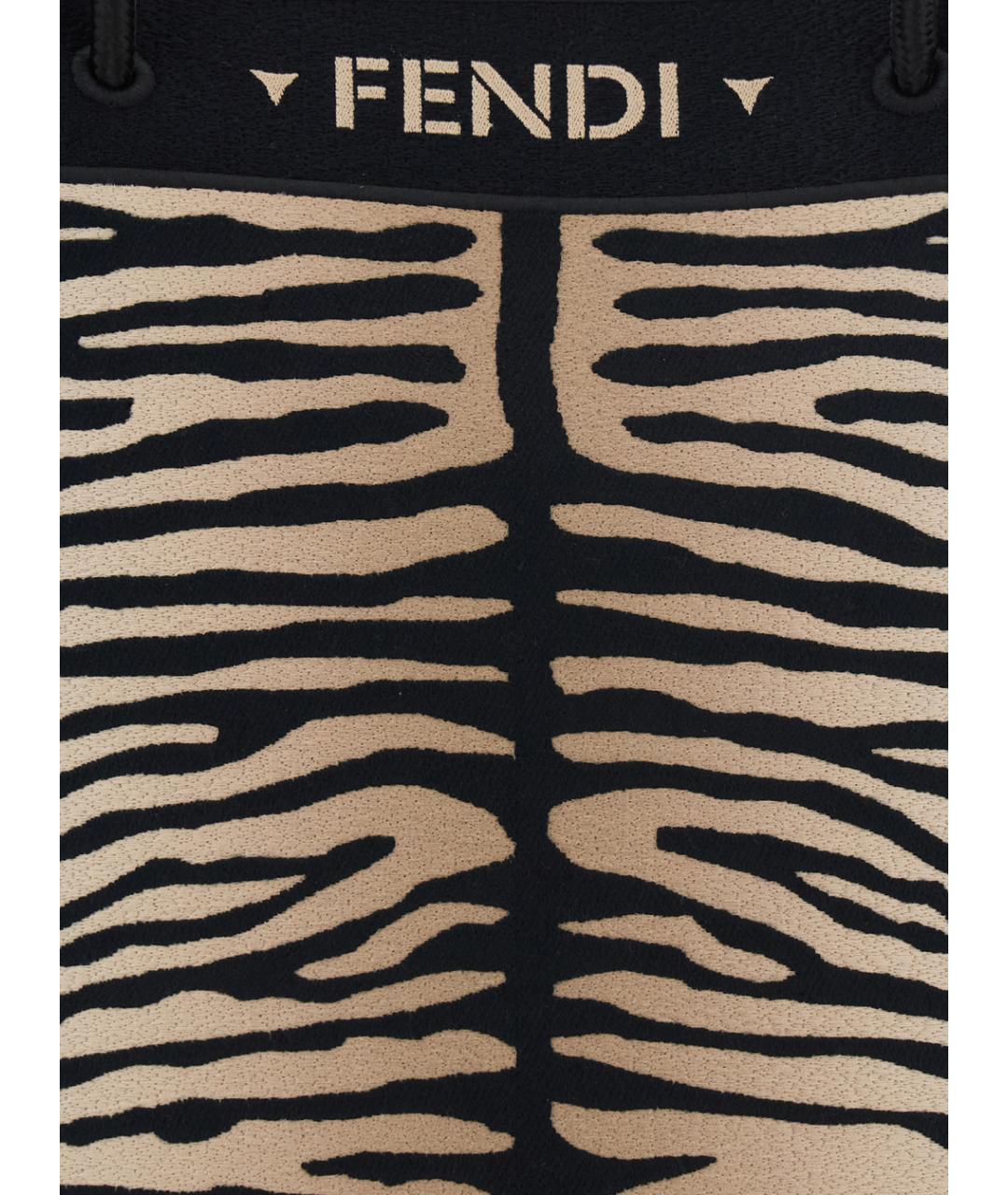FENDI Мульти хлопковая сумка тоут, фото 3