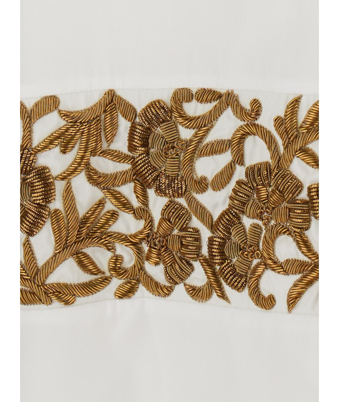 DRIES VAN NOTEN Белая хлопковая рубашка, фото 3