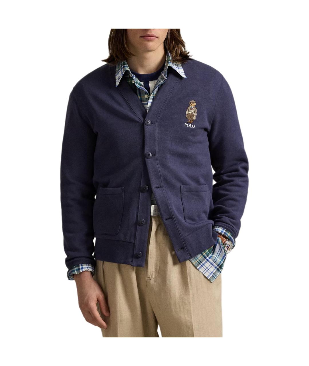 POLO RALPH LAUREN Синий кардиган, фото 2