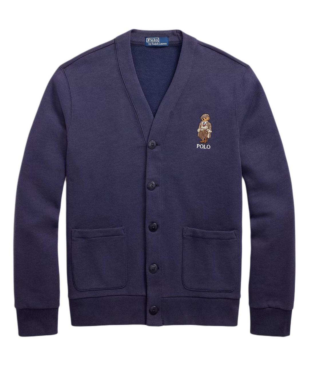 POLO RALPH LAUREN Синий кардиган, фото 1