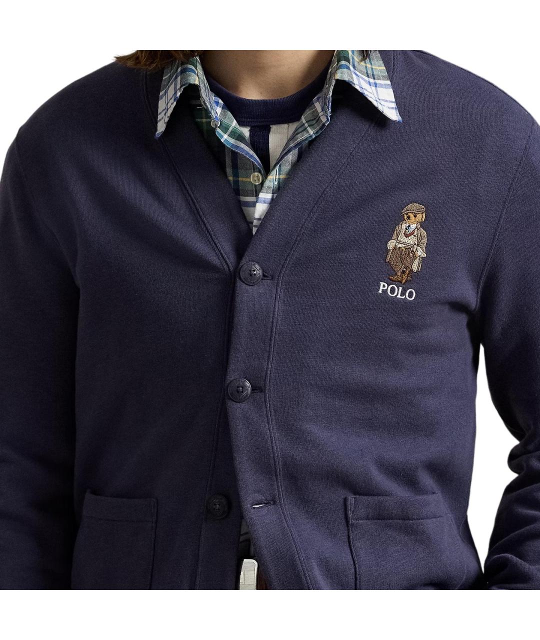 POLO RALPH LAUREN Синий кардиган, фото 5