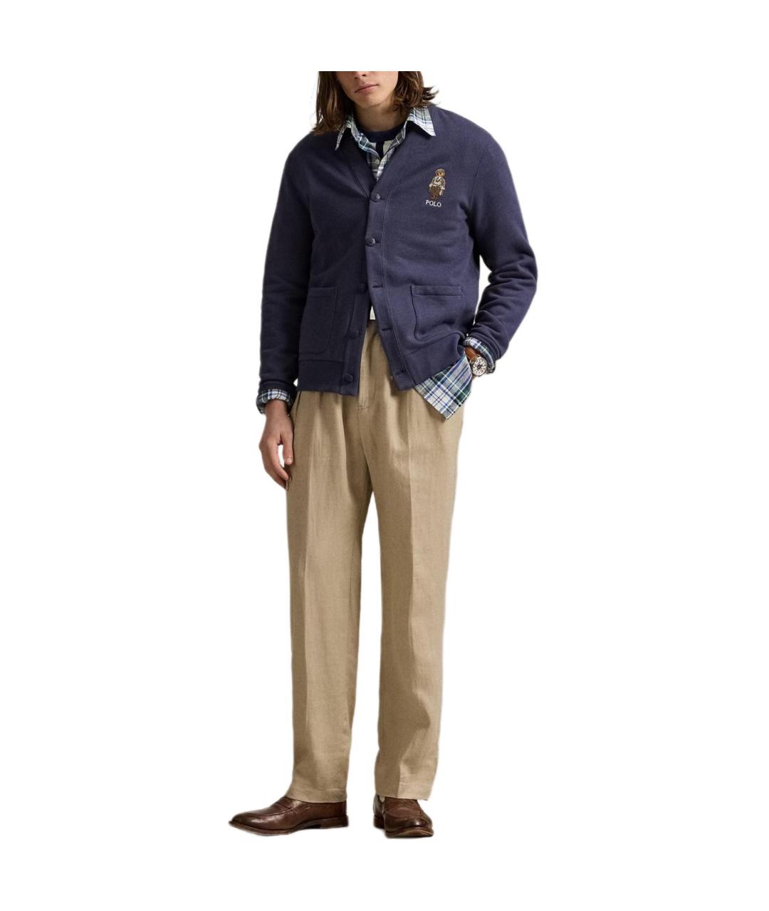 POLO RALPH LAUREN Синий кардиган, фото 4