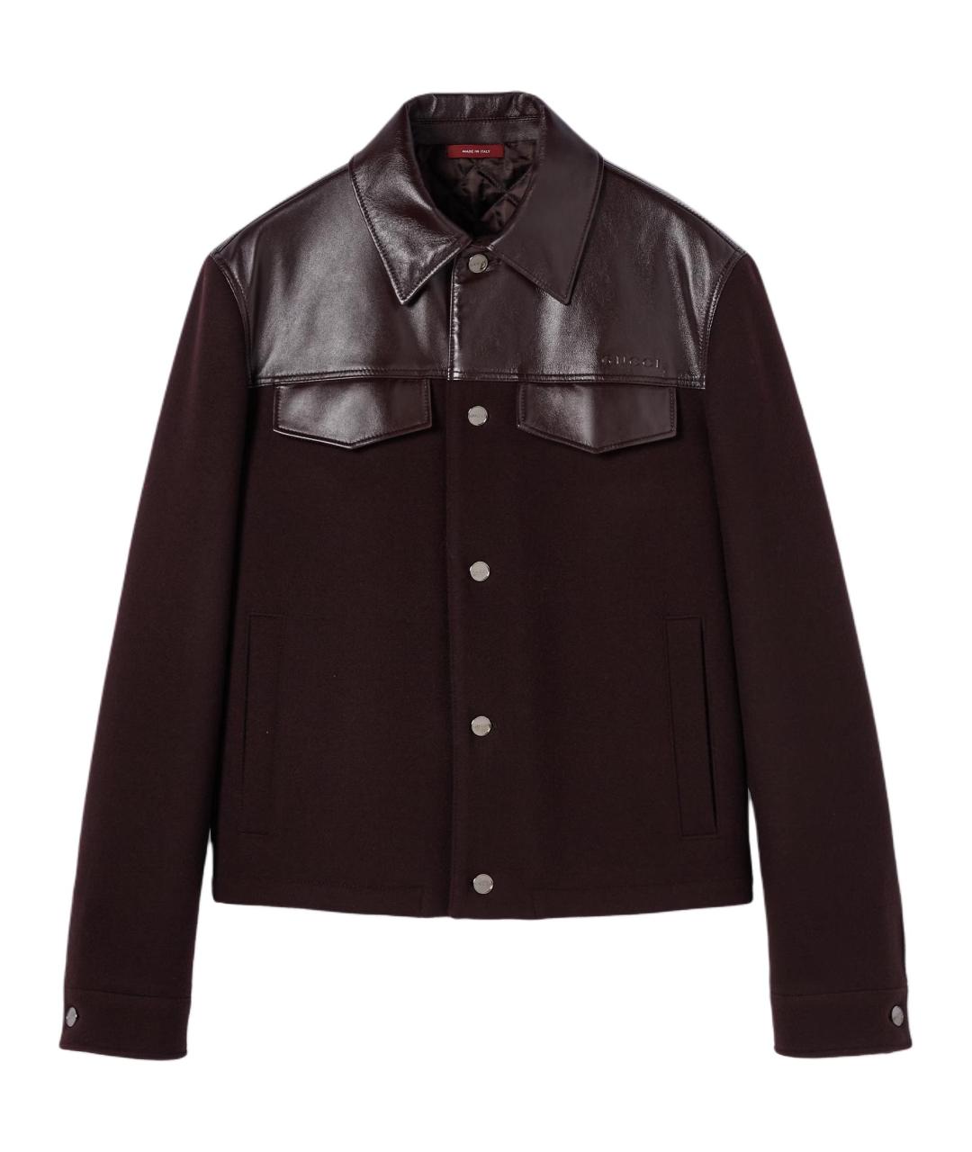 GUCCI Бордовая куртка, фото 1