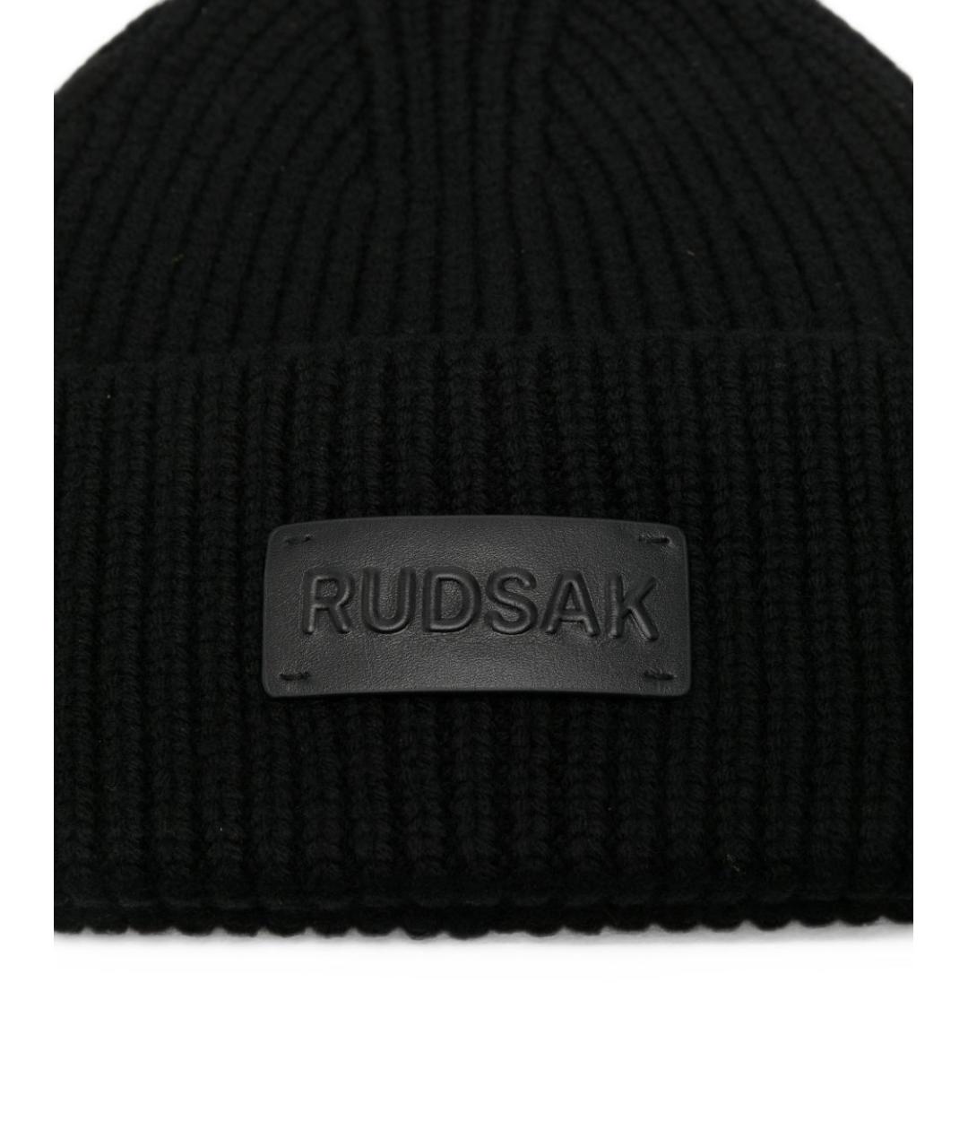 RUDSAK Черная шерстяная шапка, фото 2