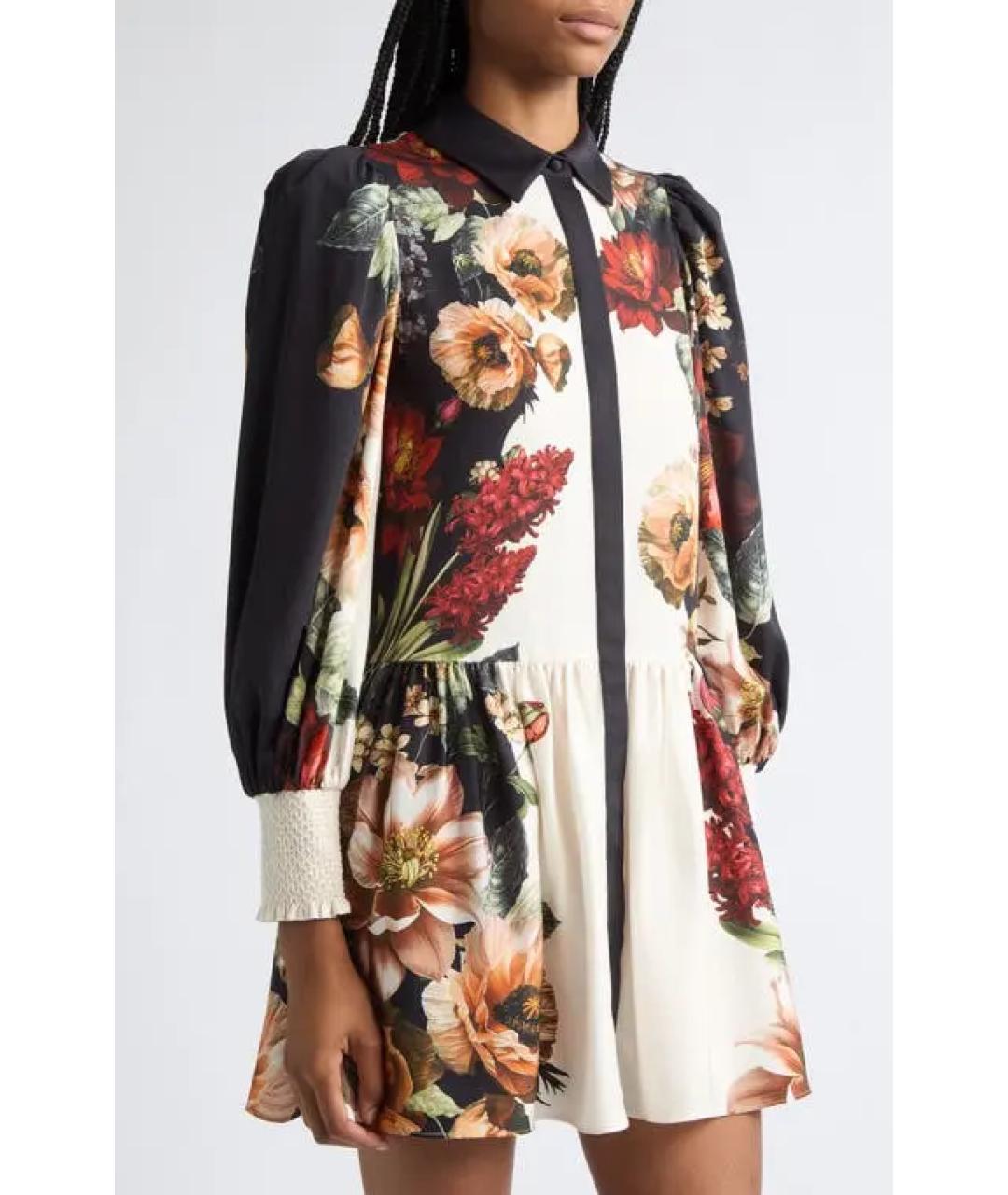 ALICE+OLIVIA Черное повседневное платье, фото 3