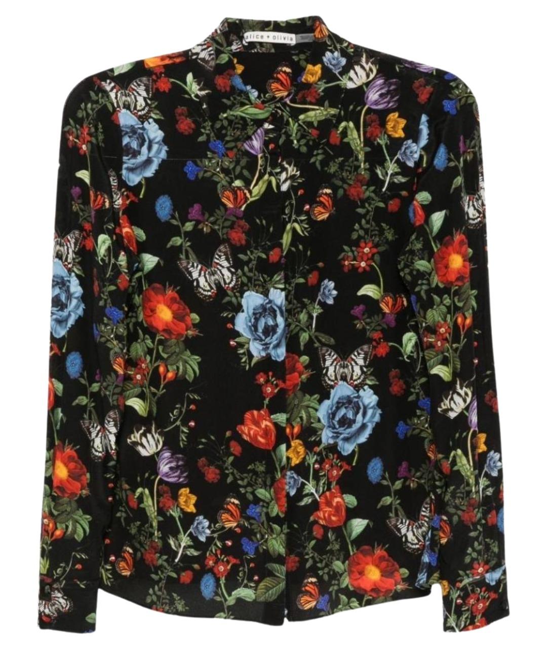 ALICE+OLIVIA Черная рубашка, фото 1