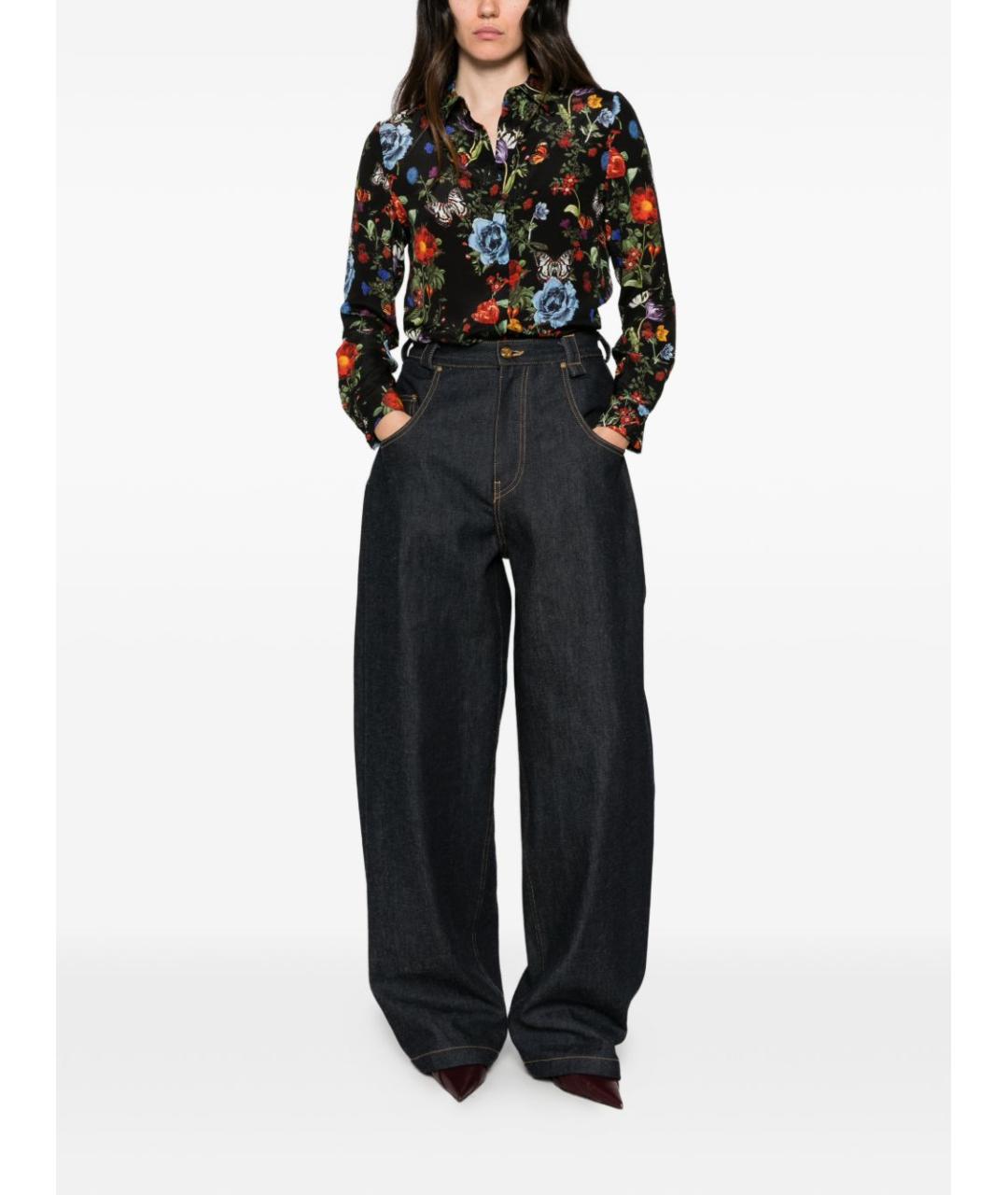 ALICE+OLIVIA Черная рубашка, фото 3