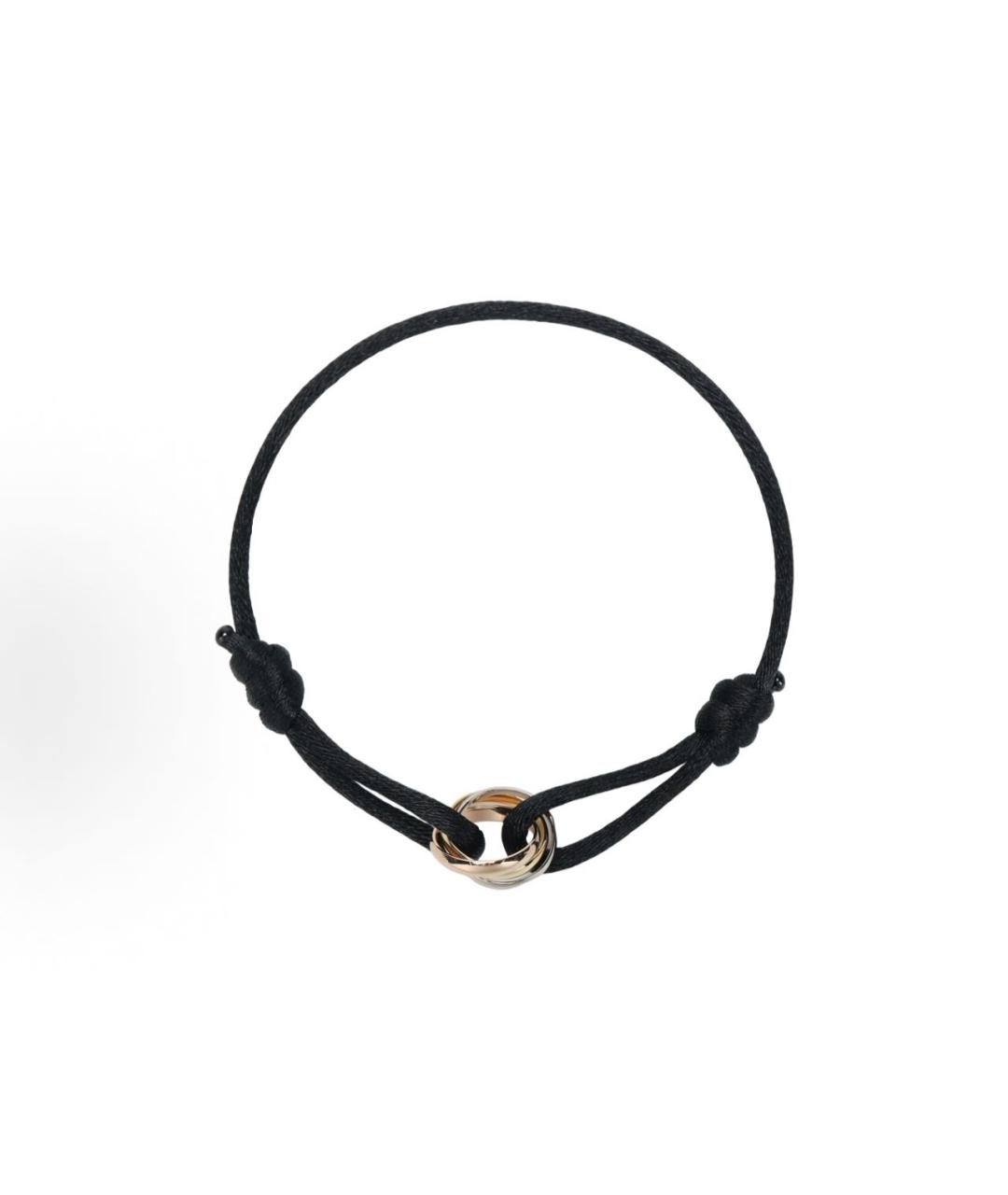 CARTIER Черный браслет из белого золота, фото 4