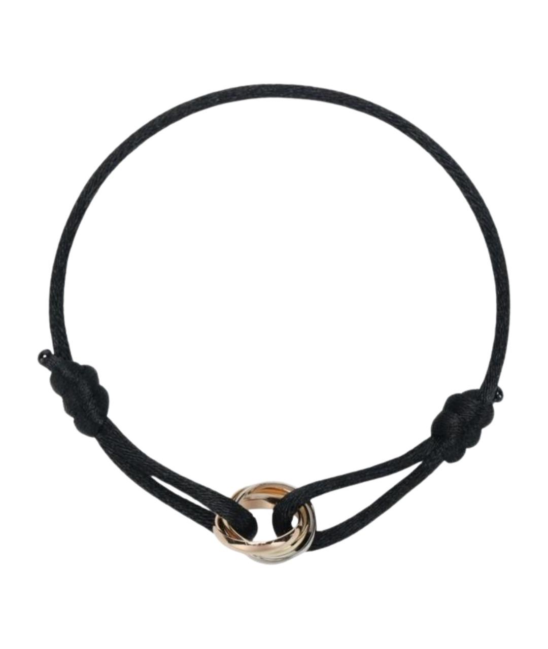 CARTIER Черный браслет из белого золота, фото 1