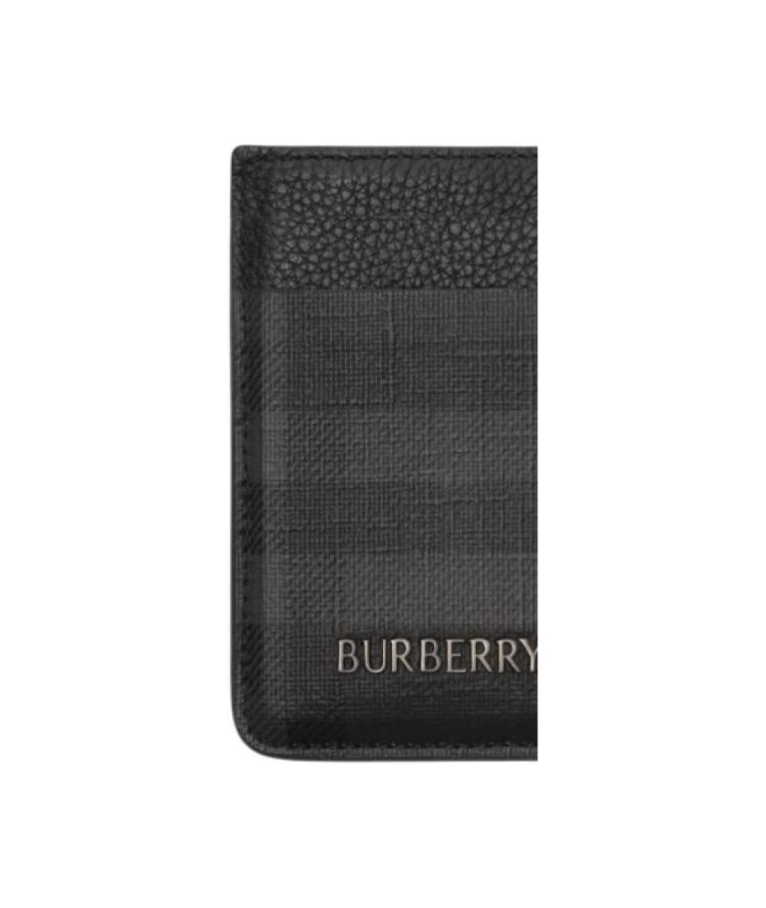 BURBERRY Черный кардхолдер, фото 4
