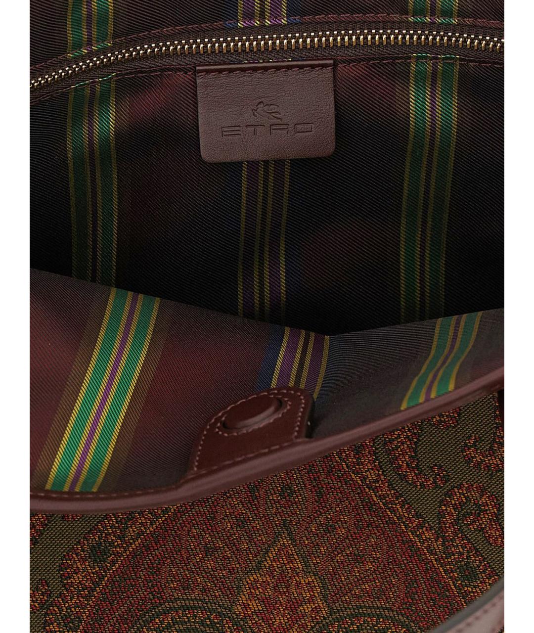 ETRO Коричневая сумка тоут, фото 4