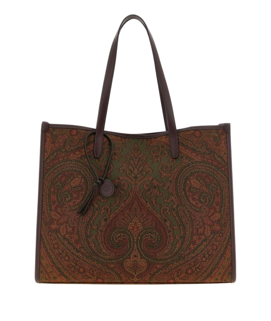 ETRO Коричневая сумка тоут, фото 1